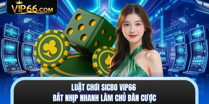 Luật Chơi Sicbo VIP66 Bắt Nhịp Nhanh Làm Chủ Bàn Cược